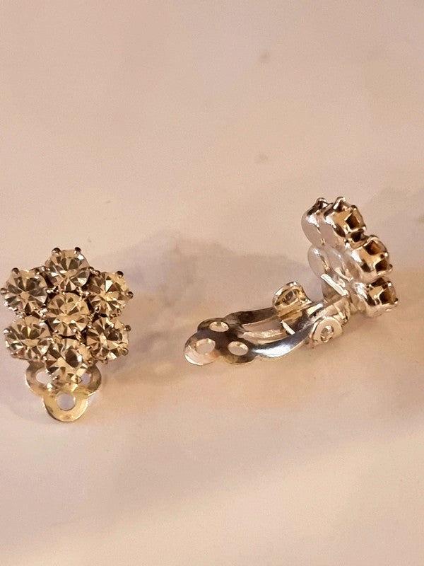 Vintage 80's Clip-On Earrings
