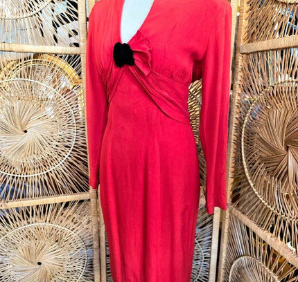 Vintage 80's Thierry Mugler Cocktail Dress