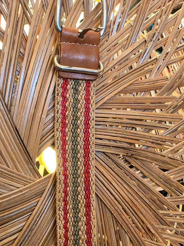Vintage New Man Striped Belt