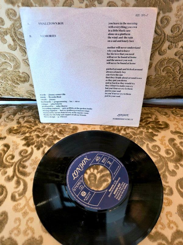 Bronski Beat – Smalltown Boy Vinyl Record