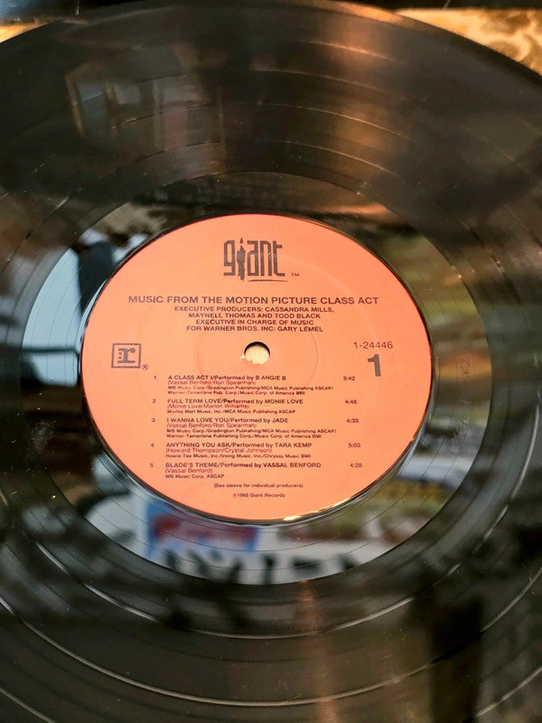 Various – Music From The Motion Picture "Class Act" Vinyl Record