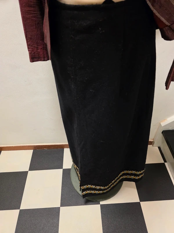 Vintage 70's Wool Maxi Skirt
