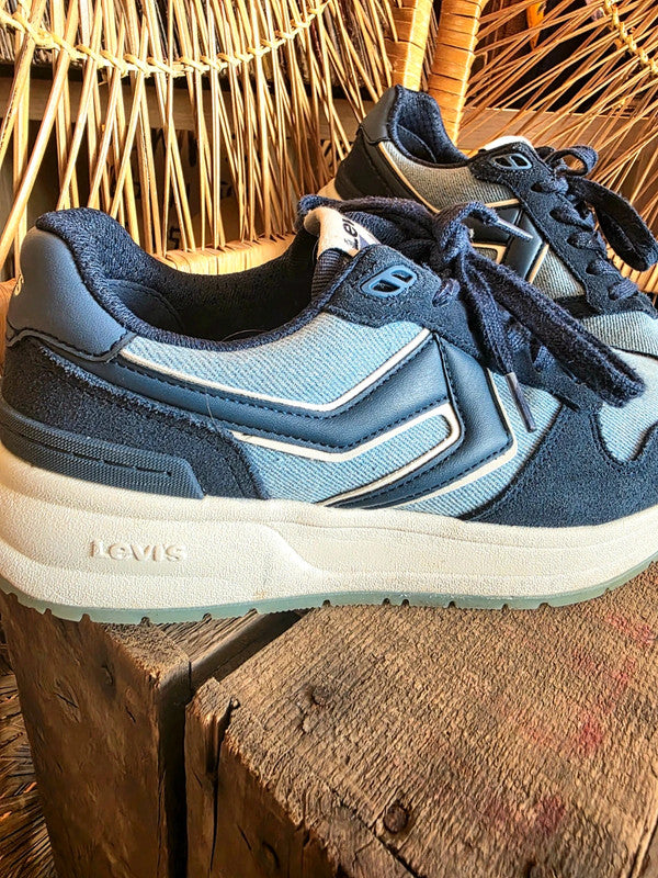 Retro Levi's Charge Suede Denim Trainers