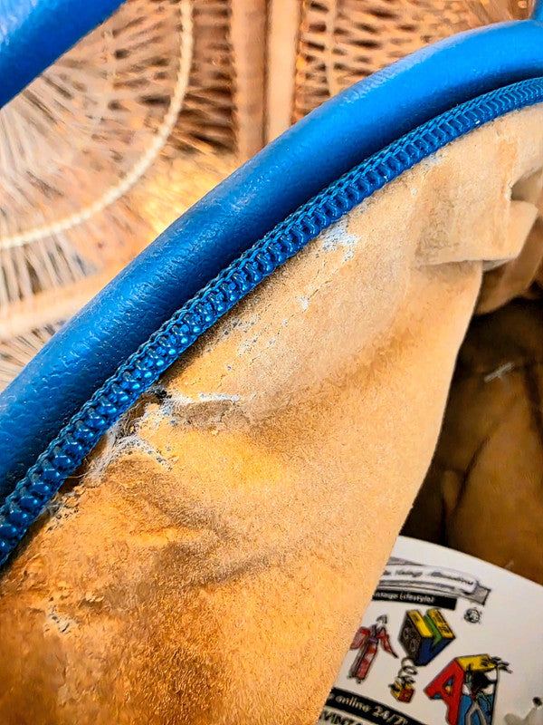 Vintage 80's Faux Leather Shoulder Bag