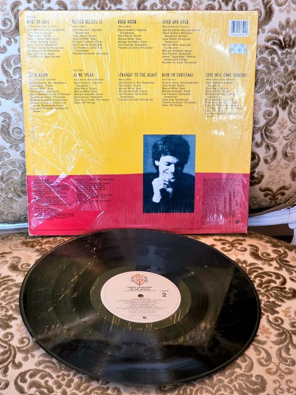 David Sanborn – As We Speak Vinyl Record