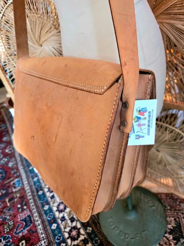 Vintage 70's Messenger Bag
