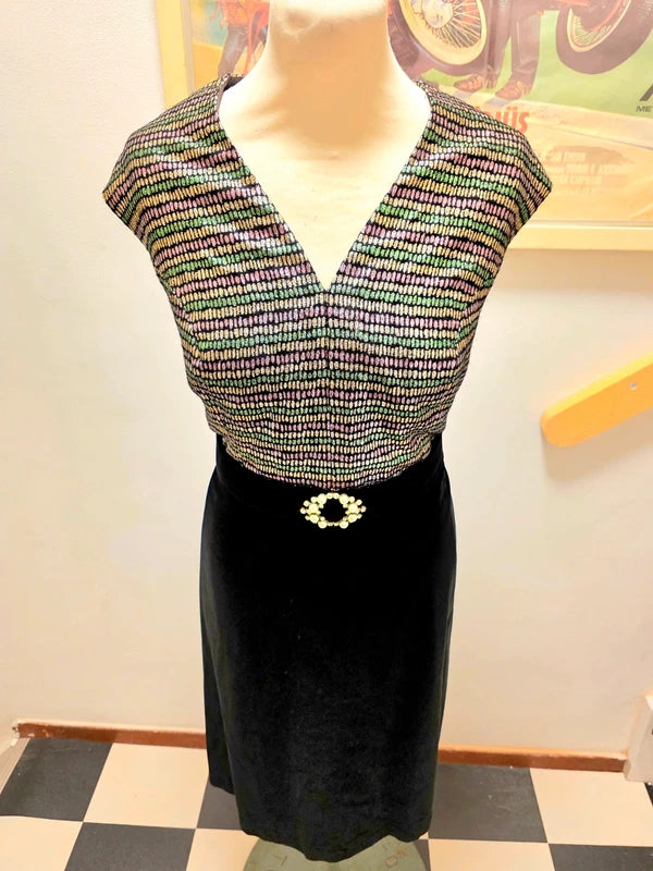 Vintage 70's / 80's Velours Champion Dress