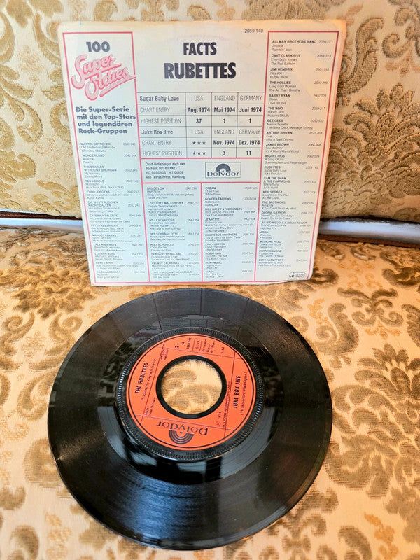 The Rubettes – Sugar Baby Love / Juke Box Jive Vinyl Record