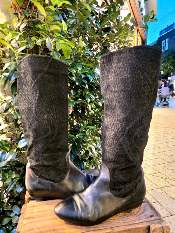 Vintage 80's Pull up Boots