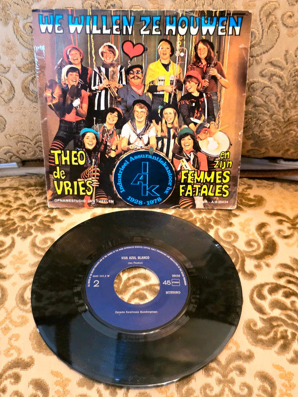 Theo de Vries En Zijn Femmes Fatales – We Willen Ze Houwen Vinyl Record