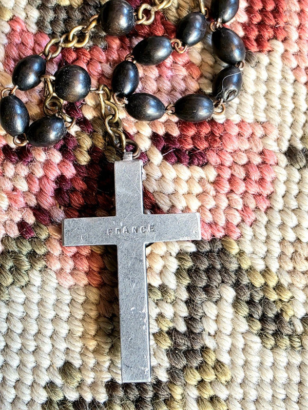Vintage French Antique Catholic Rosary