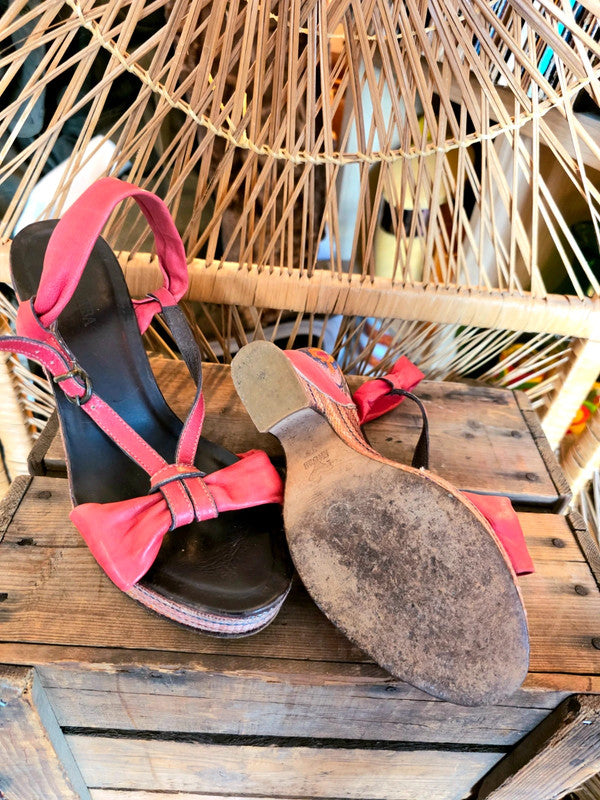 Vintage 80´s Kate Kuba Wedge Heels