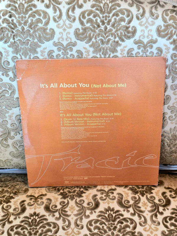 Tracie Spencer – It's All About You Not About Me Vinyl Record