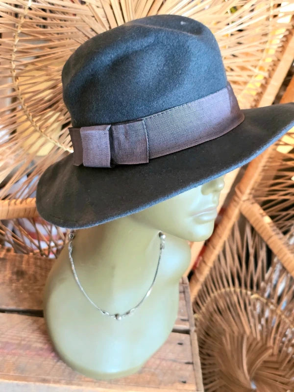 Vintage 60s Fedora Hat