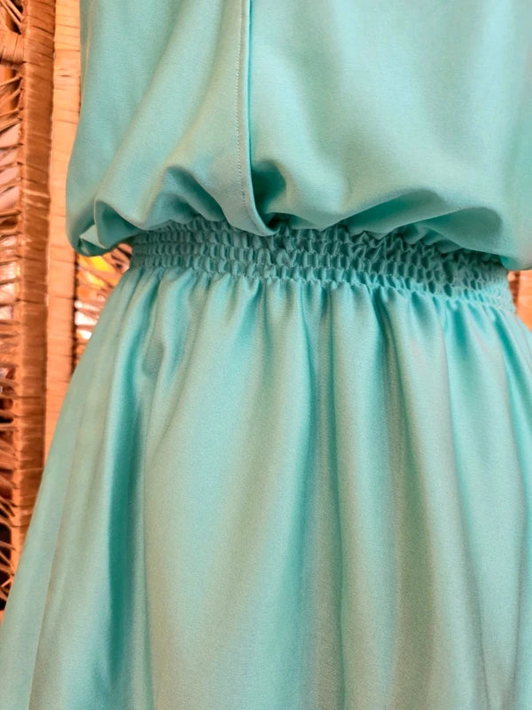 Vintage 70's Blouson Dress