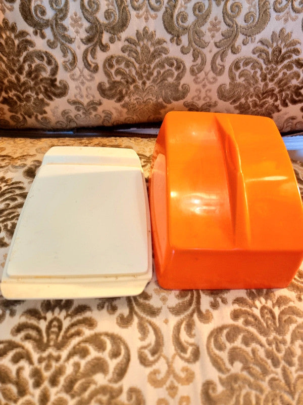 Vintage 70's Butter Dish