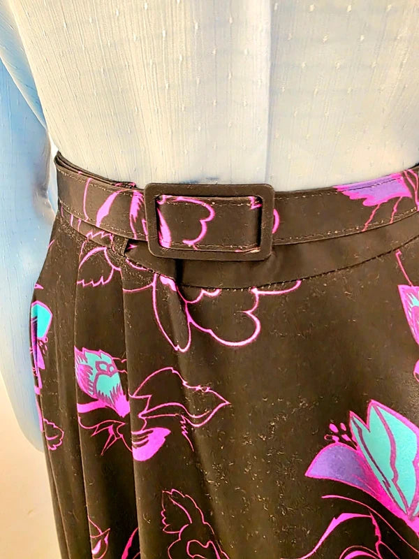 Vintage 70's / 80's Eurofashion Swing Skirt