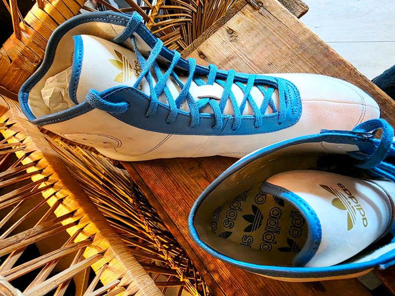 Retro Adidas Leather Boxing Wrestling Training Shoes