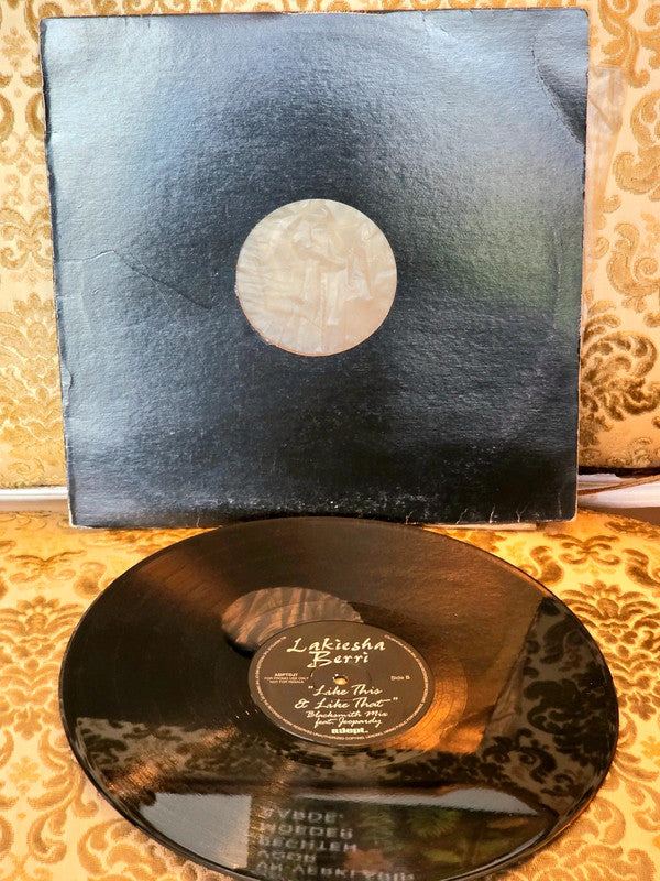 Lakiesha Berri – Like This & Like That Vinyl Record