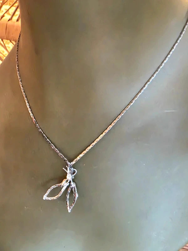 Vintage 80's Lily Necklace