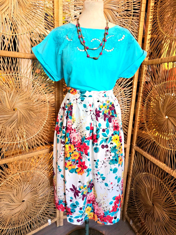 Vintage 70s Long Double chain Flapper Style Necklace