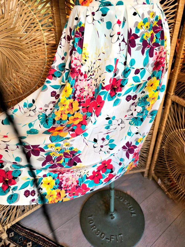Vintage 80's/90's Floral Skirt