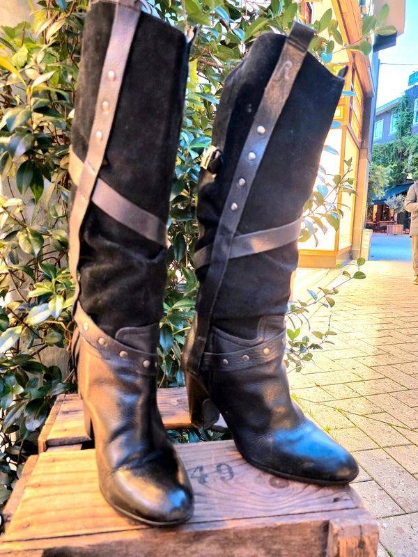 Vintage 90's Replay Pull Up Boots