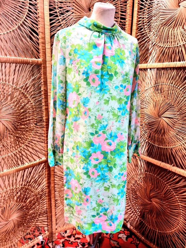 Vintage 60s / 70s Simpsons & Sears Dress