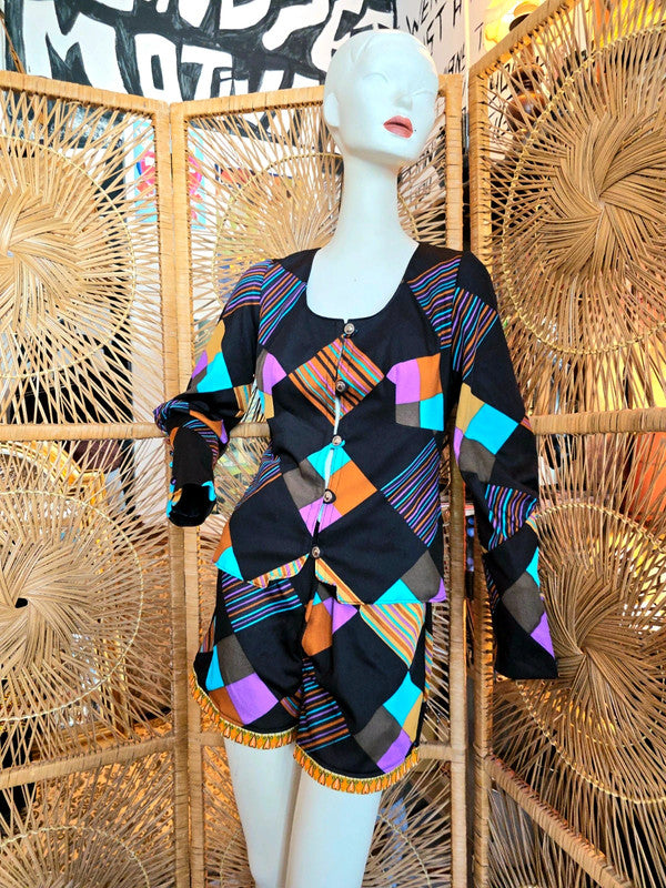 Vintage 70s Lady Dress Modell 2-Piece Suit