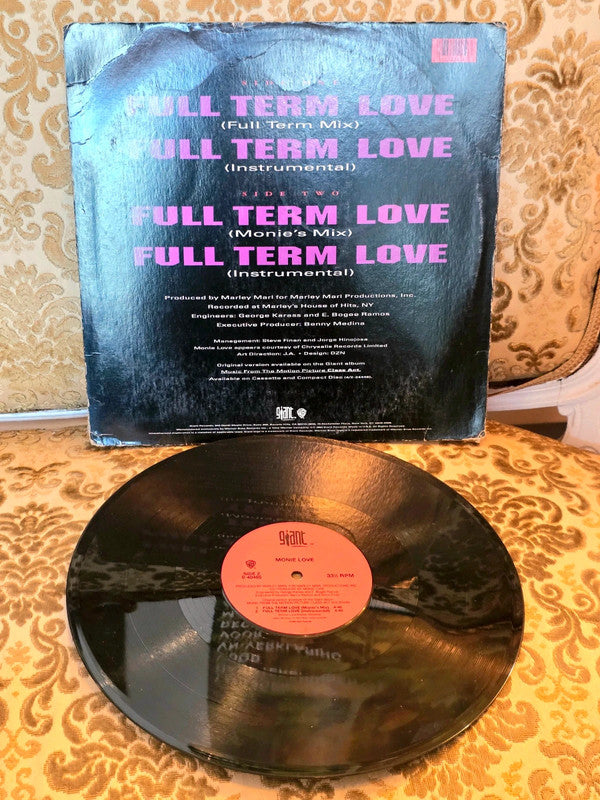 Monie Love – Full Term Love Vinyl Record