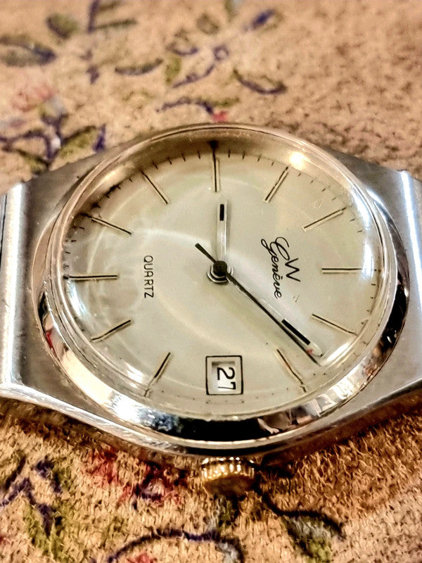 Vintage 60's W Genéve Quartz Watch