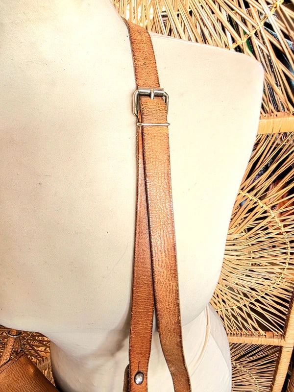 Vintage 70's Saddle Shoulderbag