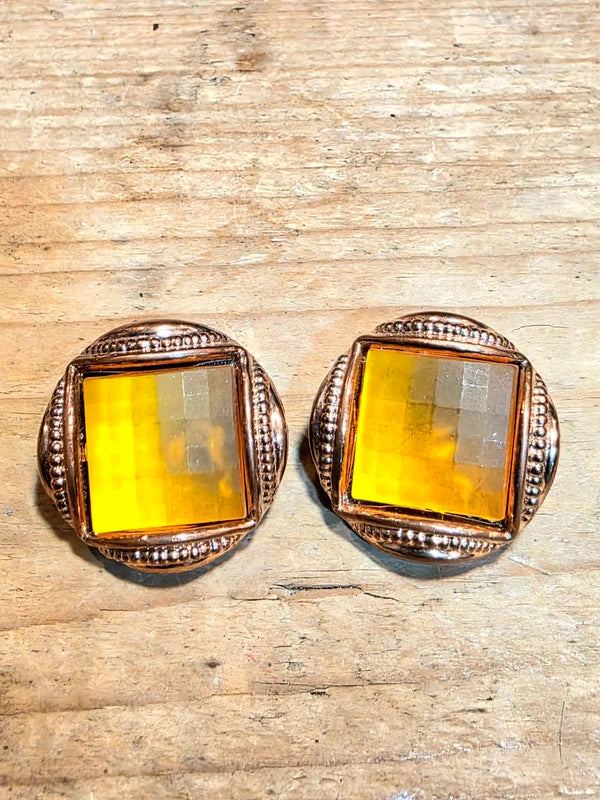 Vintage 60's/70's Clip-On Earrings