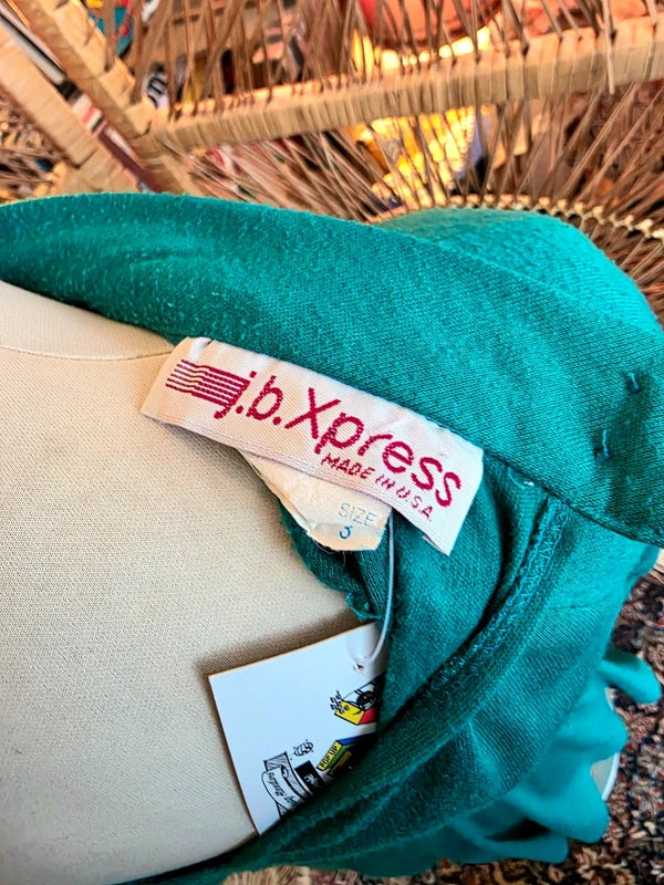 Vintage 80´s J.B Xpress peplum Dress