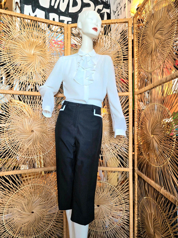Vintage 80s Crop Trouser