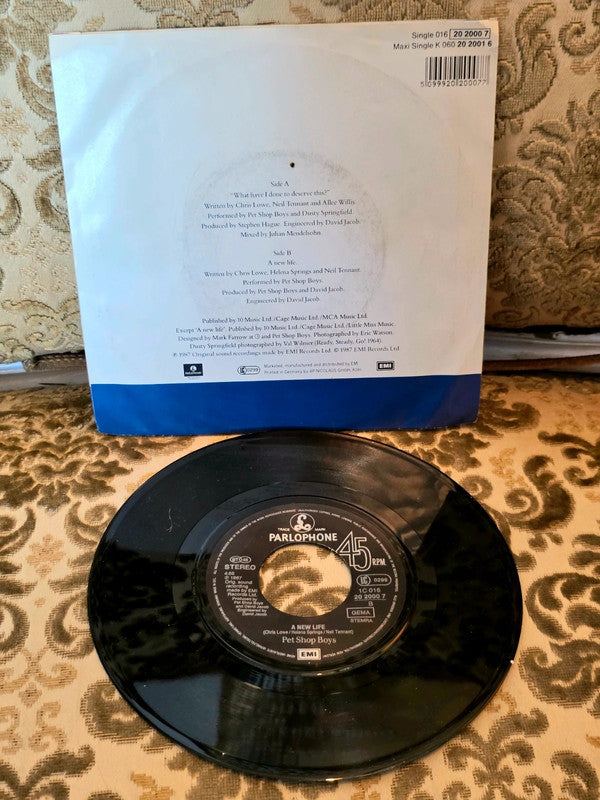 Pet Shop Boys – What Have I Done To Deserve This? Vinyl Record