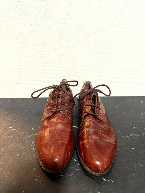 Vintage 80's Cesare Lace up Shoes
