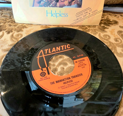 The Manhattan Transfer – Chanson D'Amour / Helpless Vinyl Record