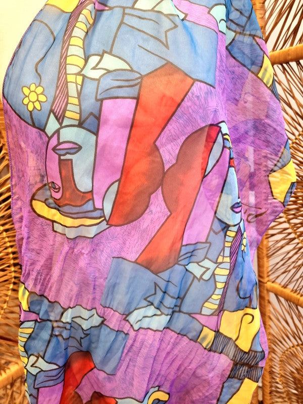 Vintage Picasso Print Scarf