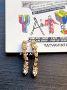 Vintage 80's Clip-On Earrings