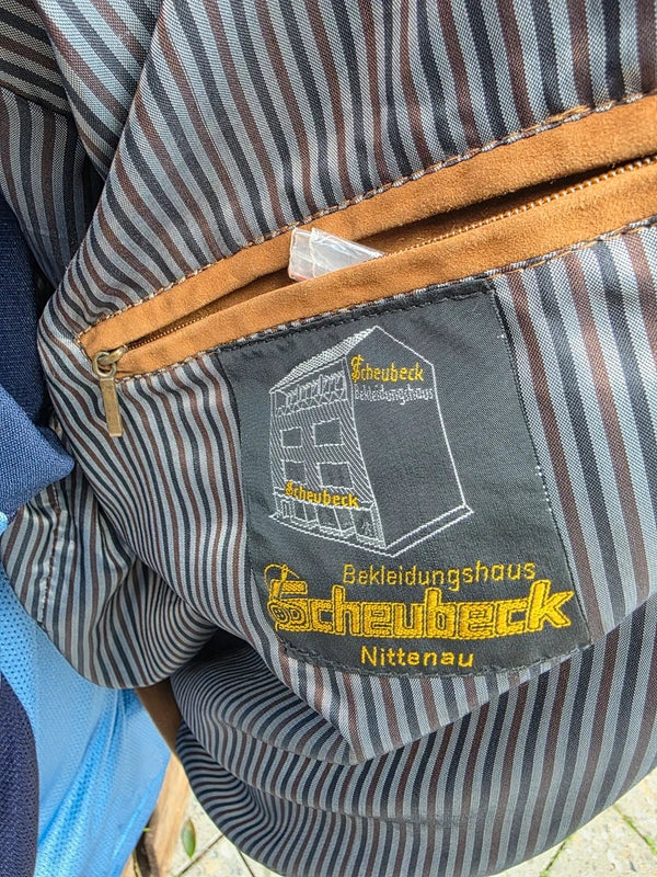 Vintage 80's/90's Scheubeck Suede Jacket