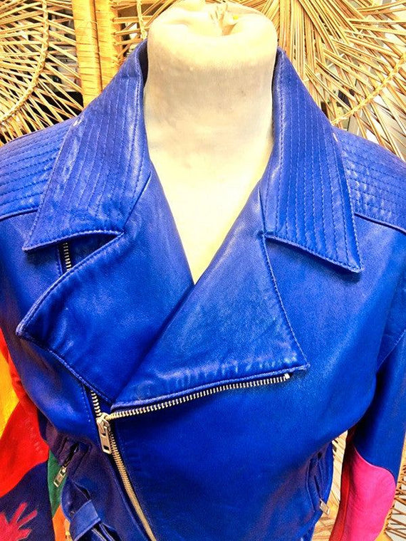 Vintage 80's/90's Michael Hoban North Beach Biker Jacket – Yatva