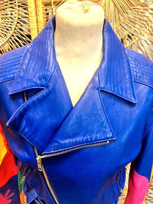 Vintage 80’s/90’s Michael Hoban North Beach Biker Jacket