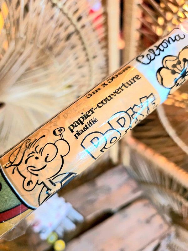 Vintage Celtona Popeye Gift Wrapping Paper