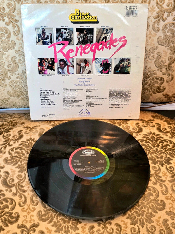 Brass Construction – Renegades Vinyl Record