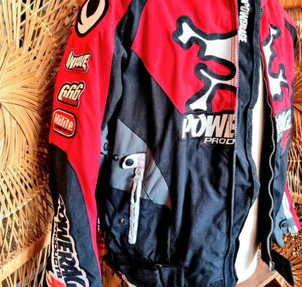 YatvaVintage: JWJ10: Vintage 80s/90s Powerage Biker Jacket