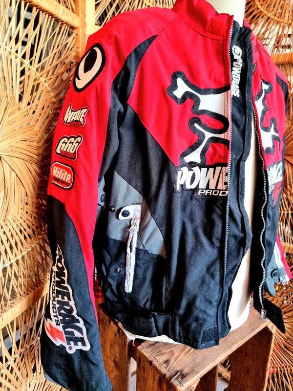 YatvaVintage: JWJ10: Vintage 80s/90s Powerage Biker Jacket