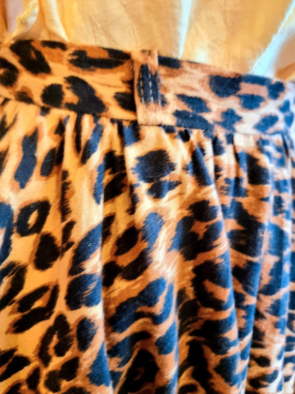 Vintage 80's/90's Leopard Skirt