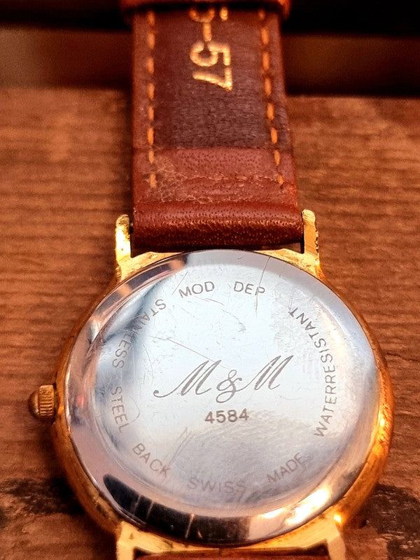 Vintage M&M Watch