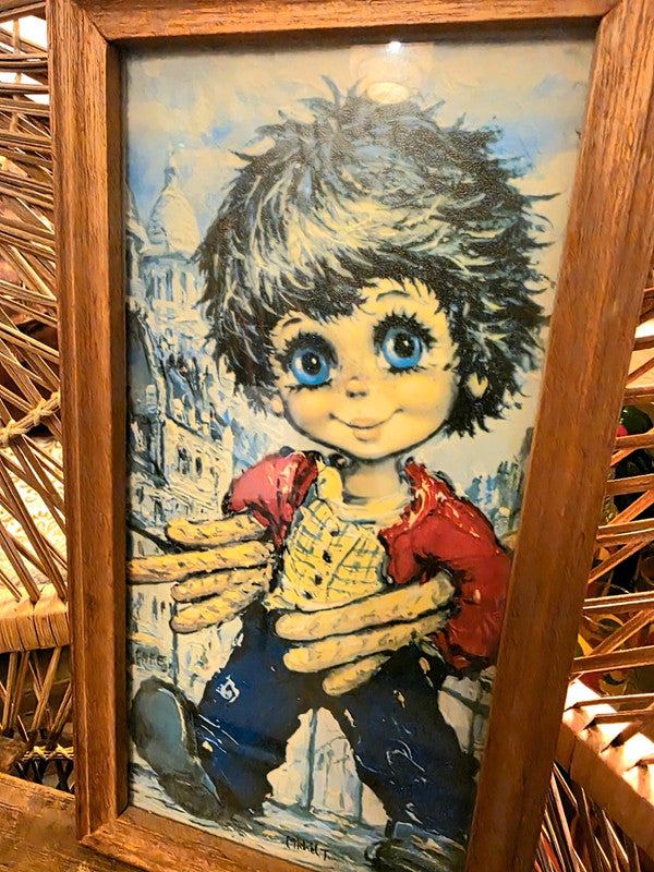 Vintage 60's Michel Thomas Framed Print